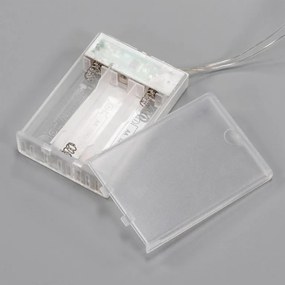 Gwiazda choinkowa dekoracyjna - rattan - 30 lampek LED - 35 cm