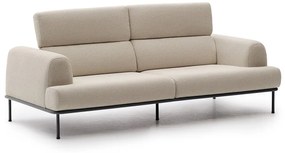 Beżowa sofa z materiału bouclé 234 cm Aurum – Kave Home