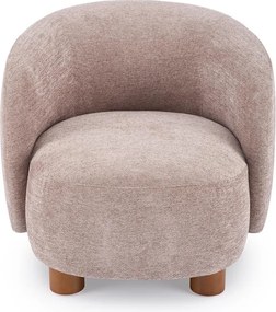 Otulający fotel do salonu Baker Halmar