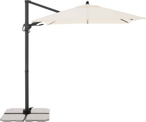 DERBY DX 210 x 210 cm – parasol ogrodowy z boczną nogą - Towar z drobną wadą (S286)