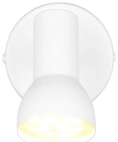 Biała lampa punktowa ø 8 cm Cantar – Trio