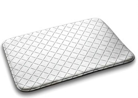 Dywanik łazienkowy antypoślizgowy Dywanik łazienkowy antypoślizgowy Wzór geometryczny