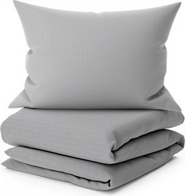 PrzytulneMieszkanie.pl PrzytulneMieszkanie.pl Pościel z kory DENYX szara Rozmiar pościeli: 70 x 90 cm | 140 x 200 cm