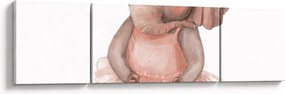 Obraz - Zwierzątko akwarelowe N⁰5 (170x50 cm)