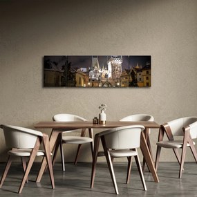 Obraz oświetlonej Bramy Pyłu (170x50 cm)