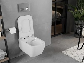Mexen Elis miska wc Rimless, biała połysk - 3391XX00