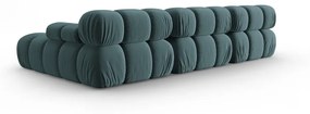 Morska aksamitna sofa 285 cm Bellis – Micadoni Home