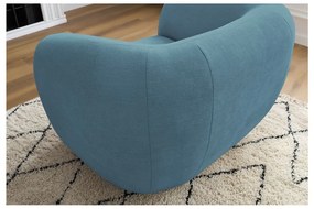 Niebieski fotel Celine – Bobochic Paris