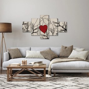 Obraz - Zakochana para (125x70 cm)