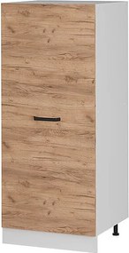 Wysoka szafa złoty dąb energetyczny 60x57x143 r-line