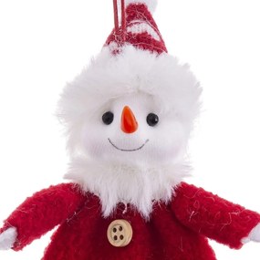 Tekstylna ozdoba świąteczna 17 cm Snowman – Casa Selección