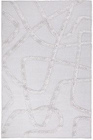 Dywan Carmen Szara Abstrakcja 0F570A 160x230 Prostokąt