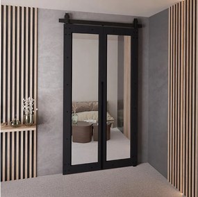 Drzwi Przesuwne QUDIO M8 Czarny 90