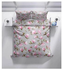 Pościel bawełniana Magnolia,  140 x 200 cm, 70 x 90 cm