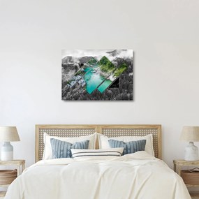 Obraz na szkle - Dzika przyroda (70x50 cm)