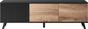 Stolik pod telewizor z ryflowanym frontem Random RTV-1
