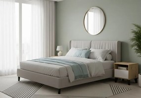 Stolik nocny do sypialni skandynawskiej dąb artisan + biały M7-M15