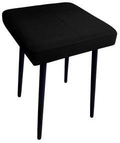 Taboret MAX MG19 czarny podstawa czarna