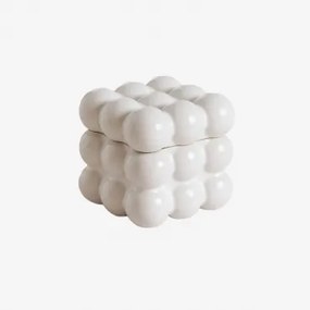 Dekoracyjne Pudełko Ceramiczne Ivar 10,5 Cm - Sklum