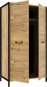 Dwudrzwiowa szafa młodzieżowa w stylu loft Oriental Tree 822