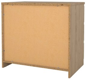 Komoda w dekorze dębu w naturalnym kolorze 77x70x50 cm Naia – Tvilum