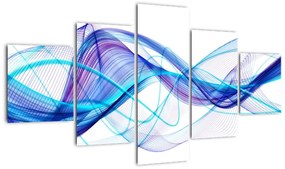 Obraz abstrakcji (125x70 cm)