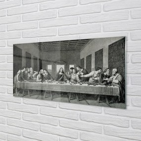 Panel szklany do Kuchni Artystyczna Ostatnia Wieczerza
