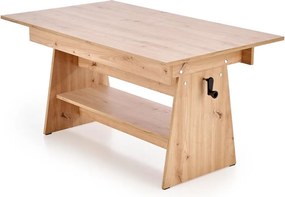 Ławostół z rozkładanym blatem Erika Halmar dąb artisan