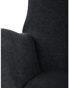Fotel bujany BK2, czarny