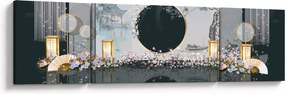 Obraz - Kolaż (170x50 cm)