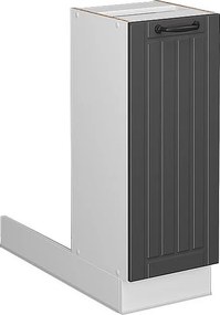 Wyspa kuchenna antracytowy domek wiejski 30x70x82 fame-line