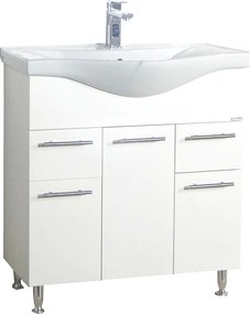 umywalka do mebli łazienkowych Lisalo Biały W. 81 x S. 75 x G. 45 cm