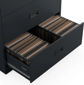 Szafa kartotekowa metalowa antracytowa: SARA XL V3, 900 x 1020 x 600 mm