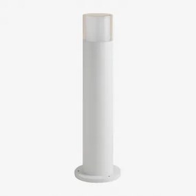 Aluminiowa Lampa Ostrzegawcza Led Zewnętrzna Firmy Fialon Biała - Sklum