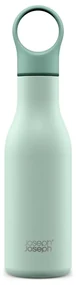 Miętowa podróżna butelka ze stali nierdzewnej 500 ml Loop – Joseph Joseph