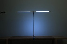 Lampa LED na biurko NOX z efektami RGBW, zacisk, pilot zdalnego sterowania