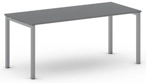 Biurko METAL, 180x80 cm, grafit
