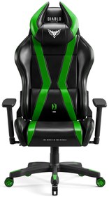 Fotel gamingowy Diablo X-Horn 2.0 Normal Size, czarno-zielony