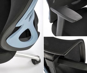 Ergonomiczny fotel do biura Gilberto, zgodny z normą BHP