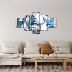 Obraz - Fale z marmuru (125x70 cm)