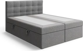 Łóżko kontynentalne Ewora - Powierzchnia spania: 140x155 cm