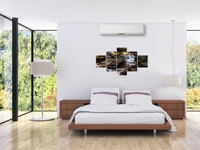 Obraz skalistego strumienia (125x70 cm)