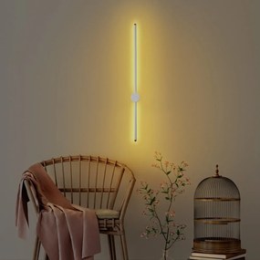 Biały kinkiet LED ø 7 cm Sword – Opviq lights