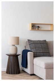 Kremowa lampa stołowa z tekstylnym kloszem (wysokość 46,5 cm) Bilby – House Nordic