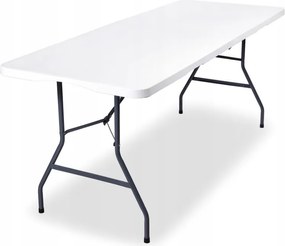 Stół cateringowy CATERON 70x180 cm, biały