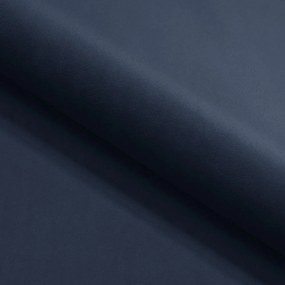 Niebieska aksamitna rozkładana sofa 203 cm York Blik – Ropez