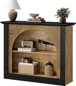 3-poziomowy stolik konsolowy, stół wejściowy 110 cm z miejscem do przechowywania do przedpokoju i na korytarz