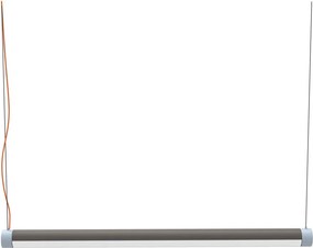 Szara lampa wisząca LED ze ściemniaczem Interplay – Hübsch