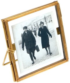 Metalowa ramka stojąca w kolorze złota 8x8 cm – Rex London
