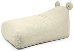 Kremowy dziecięcy worek do siedzenia z materiału bouclé Snug 130 Bear – SLOWDOWN